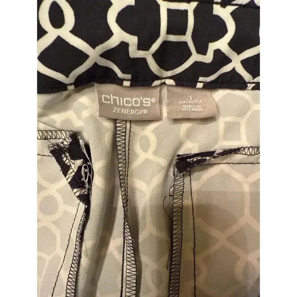 CHICOS ZENERGY pants size 8 - GOLF, PICKLEBALL - Picture 4 of 7